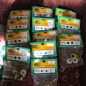 Craft Assorted Animal/Frog Eyes BTC